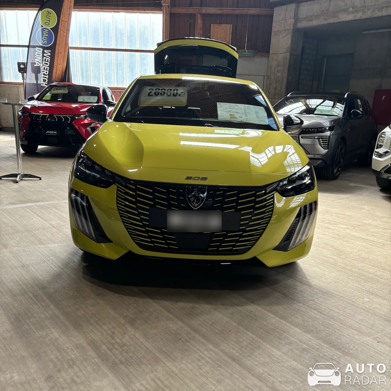 Peugeot 208 GT Line spotted in Laufen