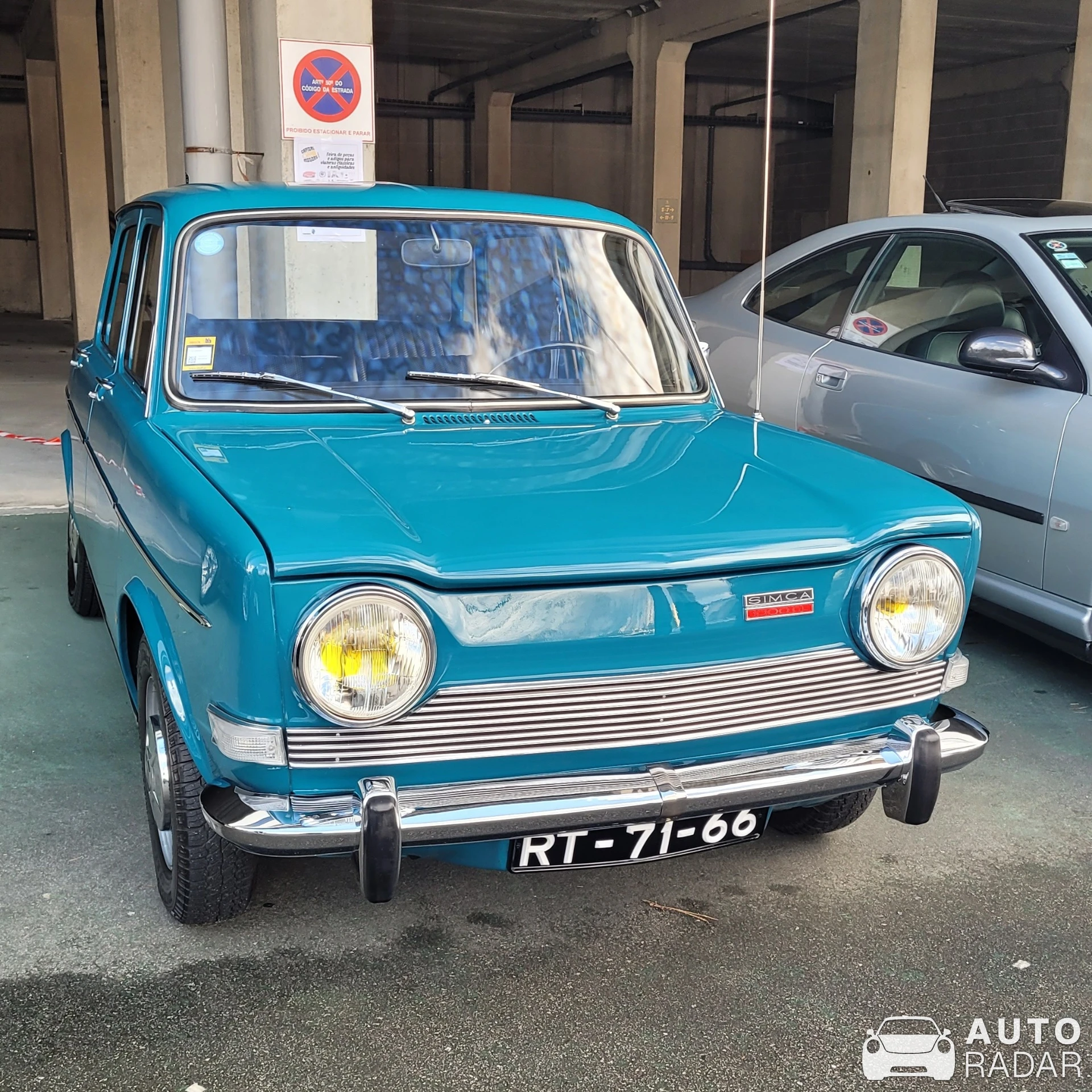 Simca 1000 spotted in Paços de Ferreira