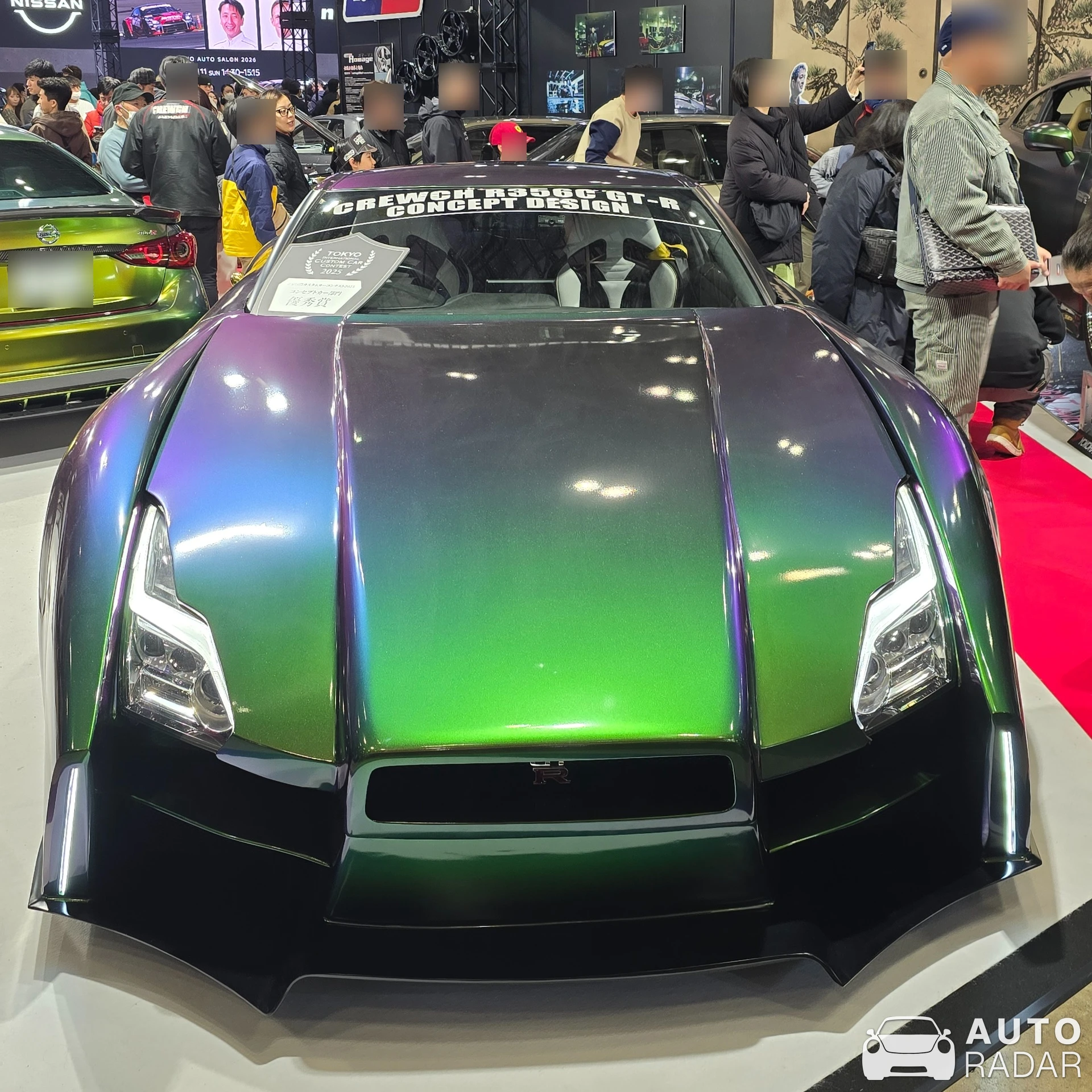 Nissan Crewch R356C GT-R Concept Design spotted in 千葉市