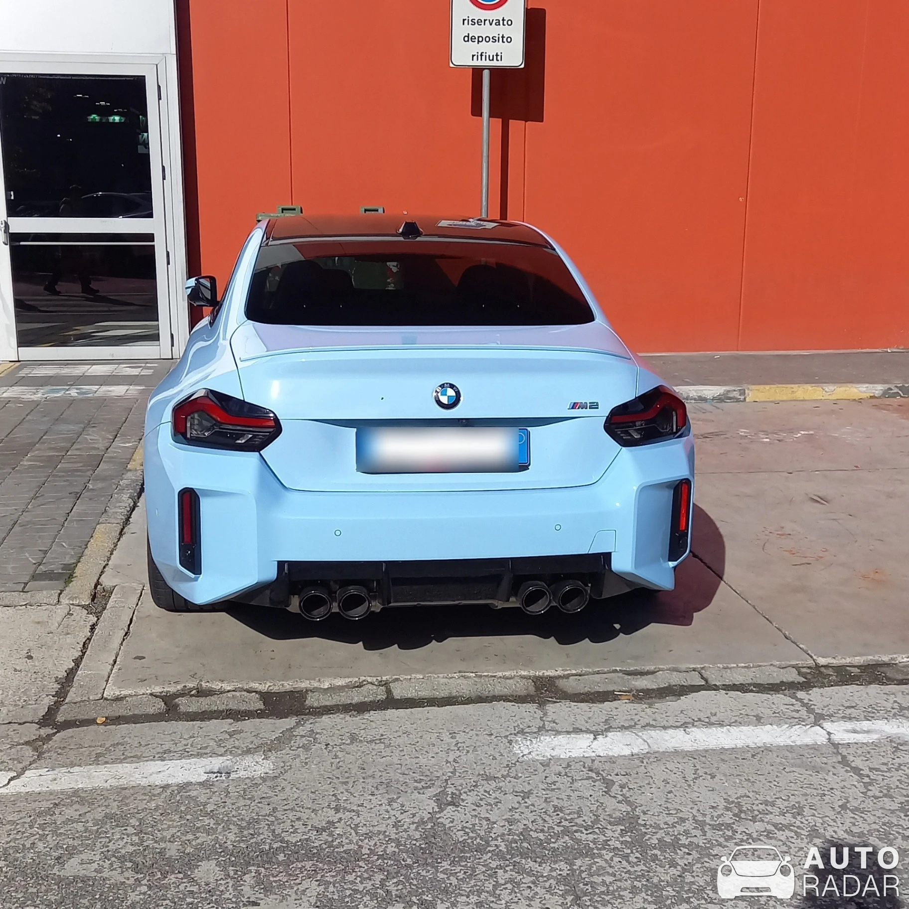 BMW M2 G87 Coupé spotted in Rho, Italy