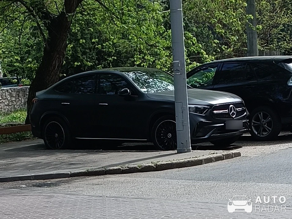 Mercedes-Benz GLC Coupé C254 spotted in Budapest