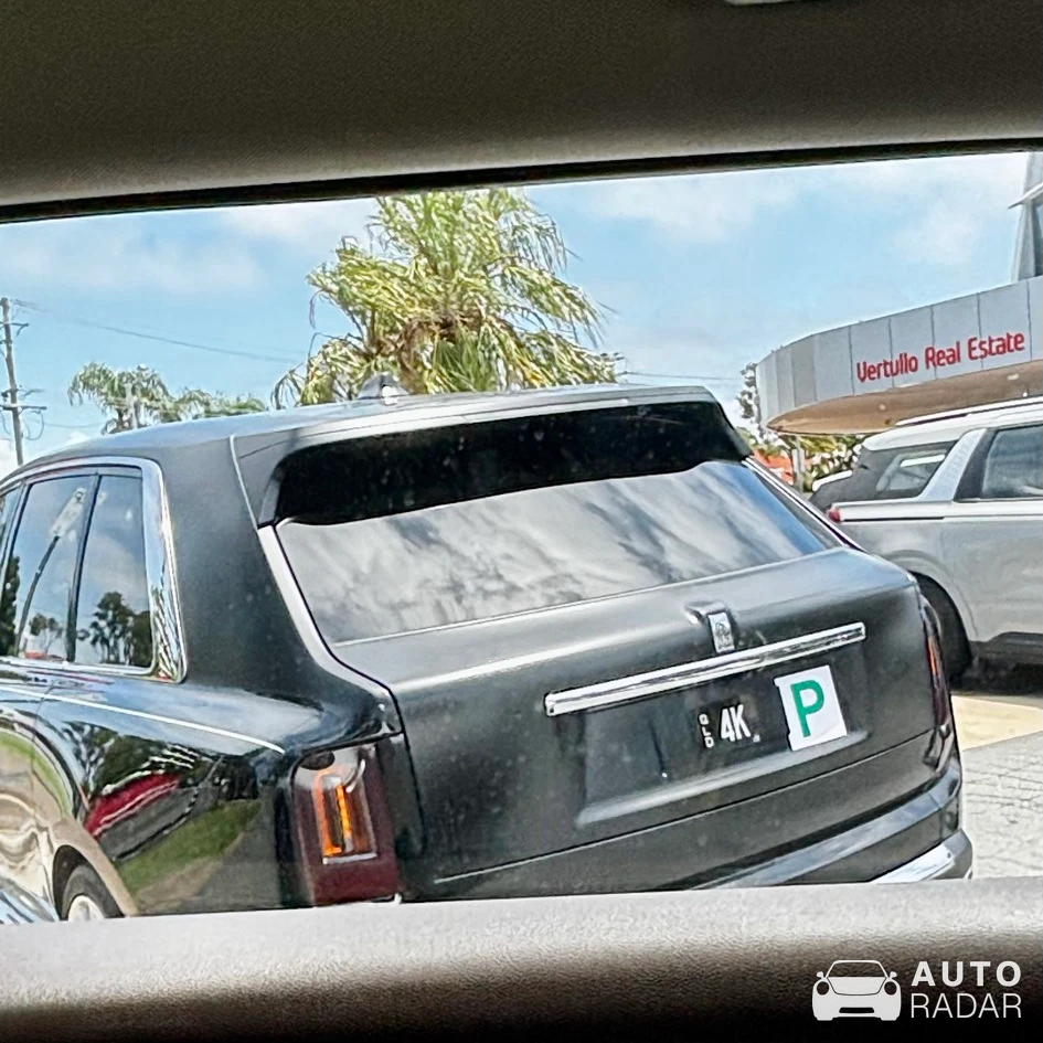 Rolls-Royce Cullinan spotted in Paradise Point, Australia