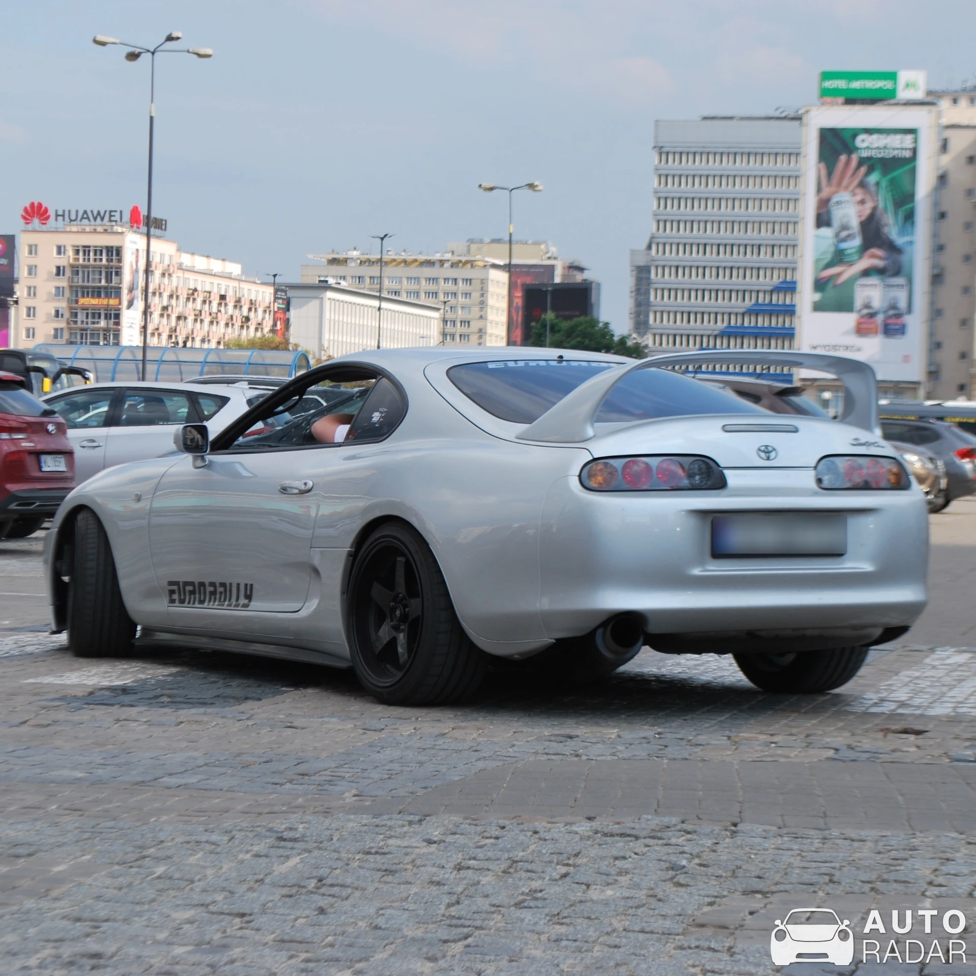 Toyota Supra A80 spotted in Warszawa, Poland