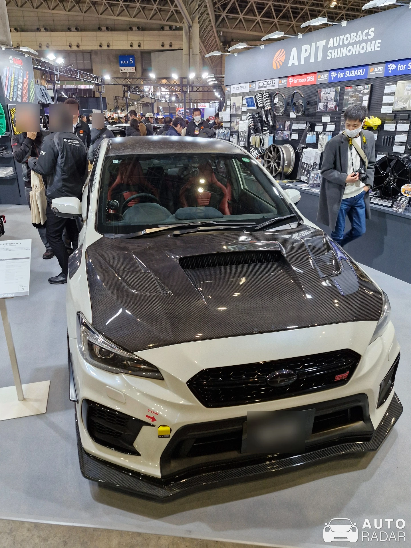 Subaru Impreza WRX STI spotted in Koto City, Japan