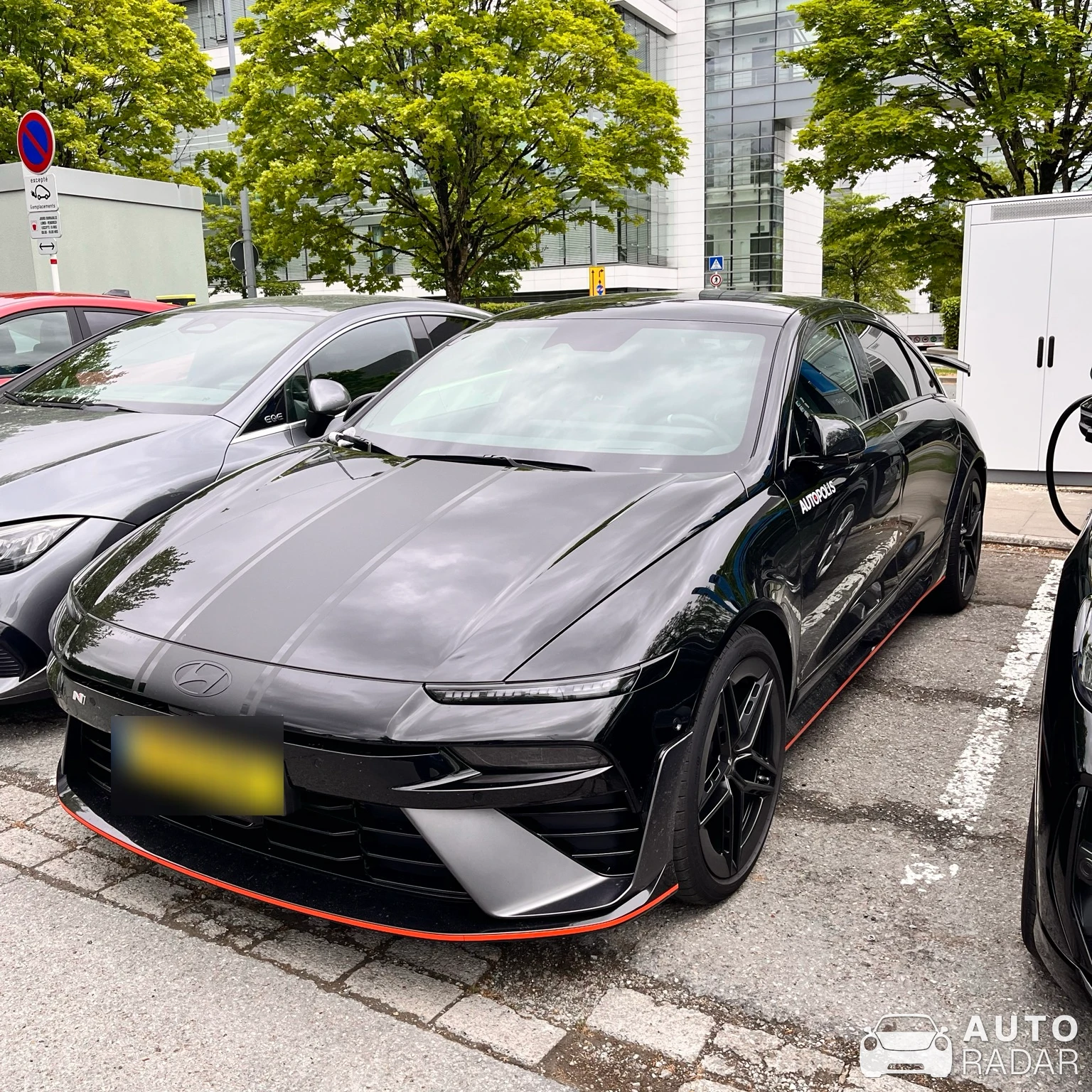 Hyundai Ioniq 6 spotted in Luxembourg