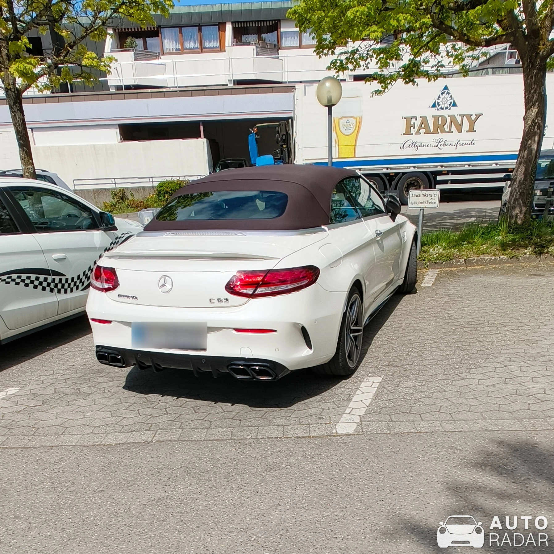 Mercedes-AMG C 63 Convertible A205 spotted in Baienfurt