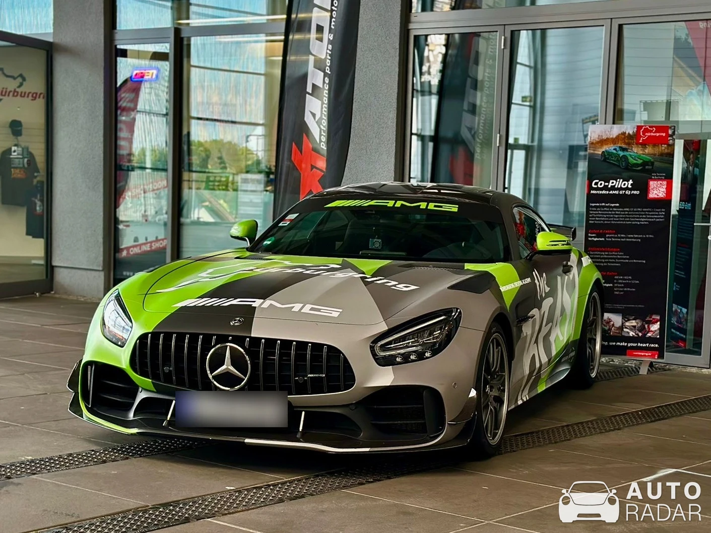Mercedes-AMG Renntech GT R Pro C190 spotted in Nürburg