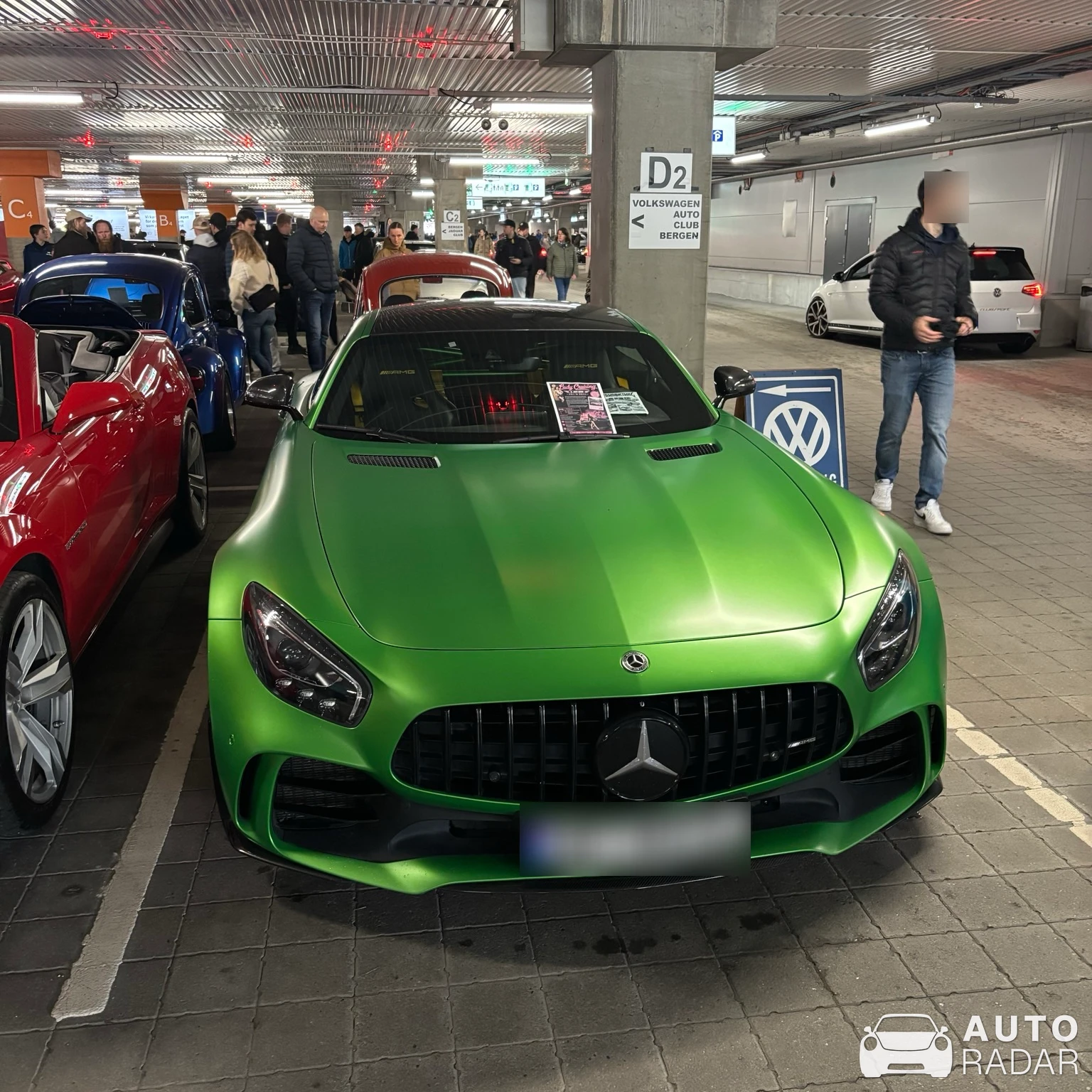 Mercedes-AMG GT R C190 spotted in Bergen