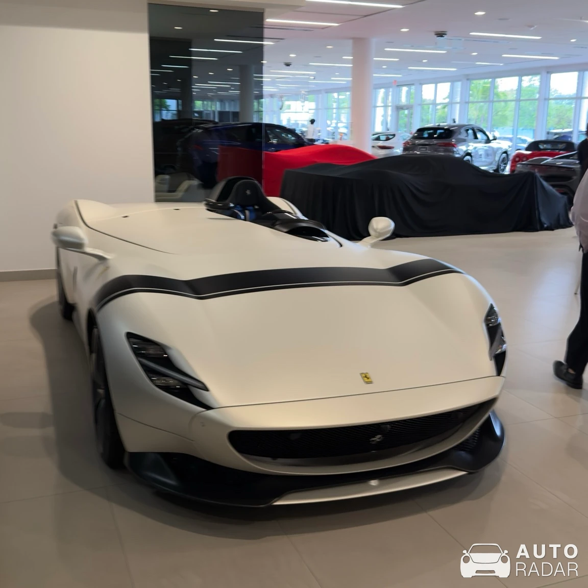 Ferrari Monza SP1 spotted in Boca Raton