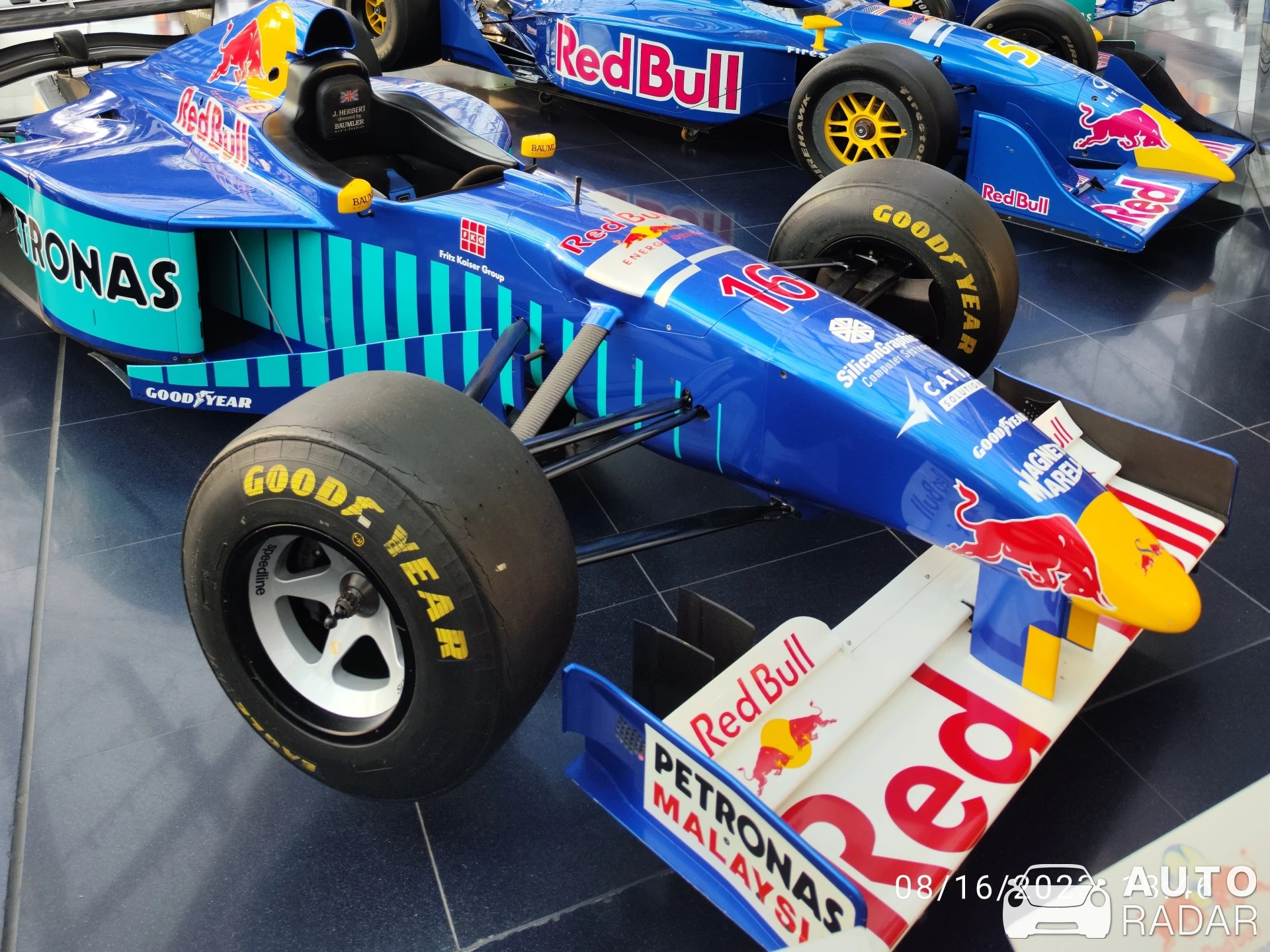 Sauber C16 spotted in Salzburg