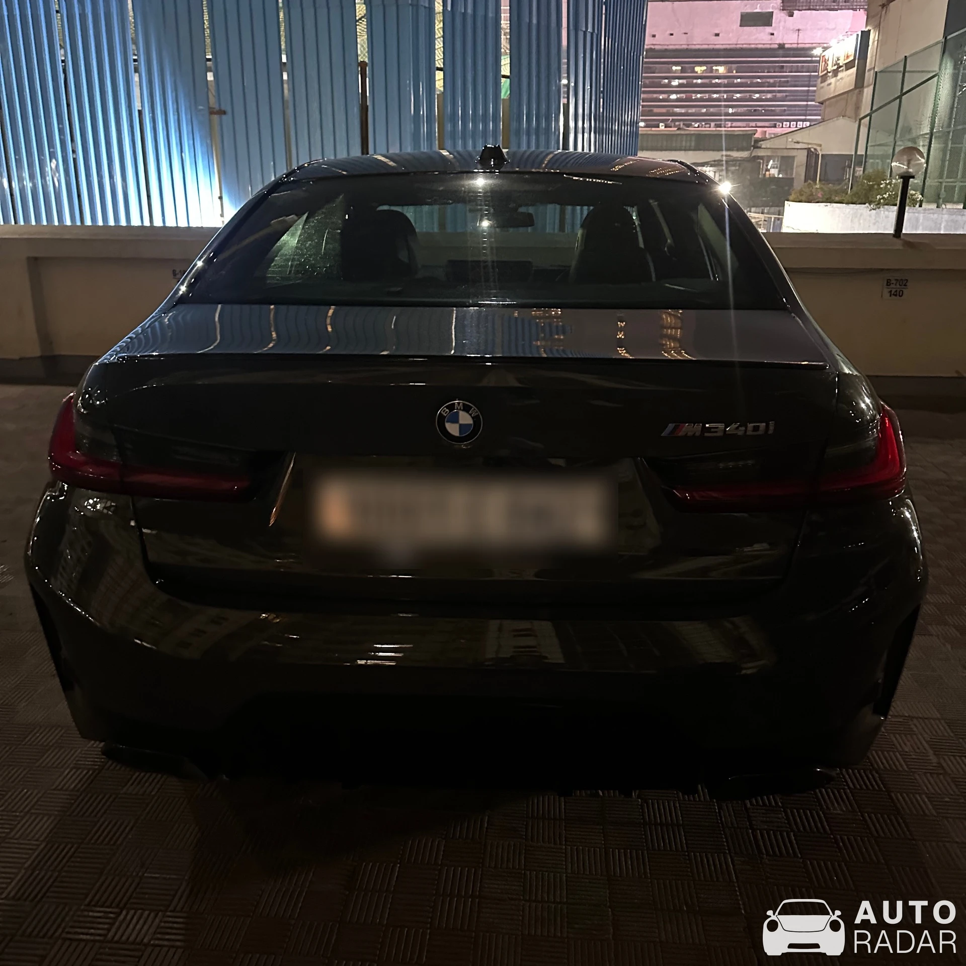 BMW M340i G20 spotted in Mumbai, India
