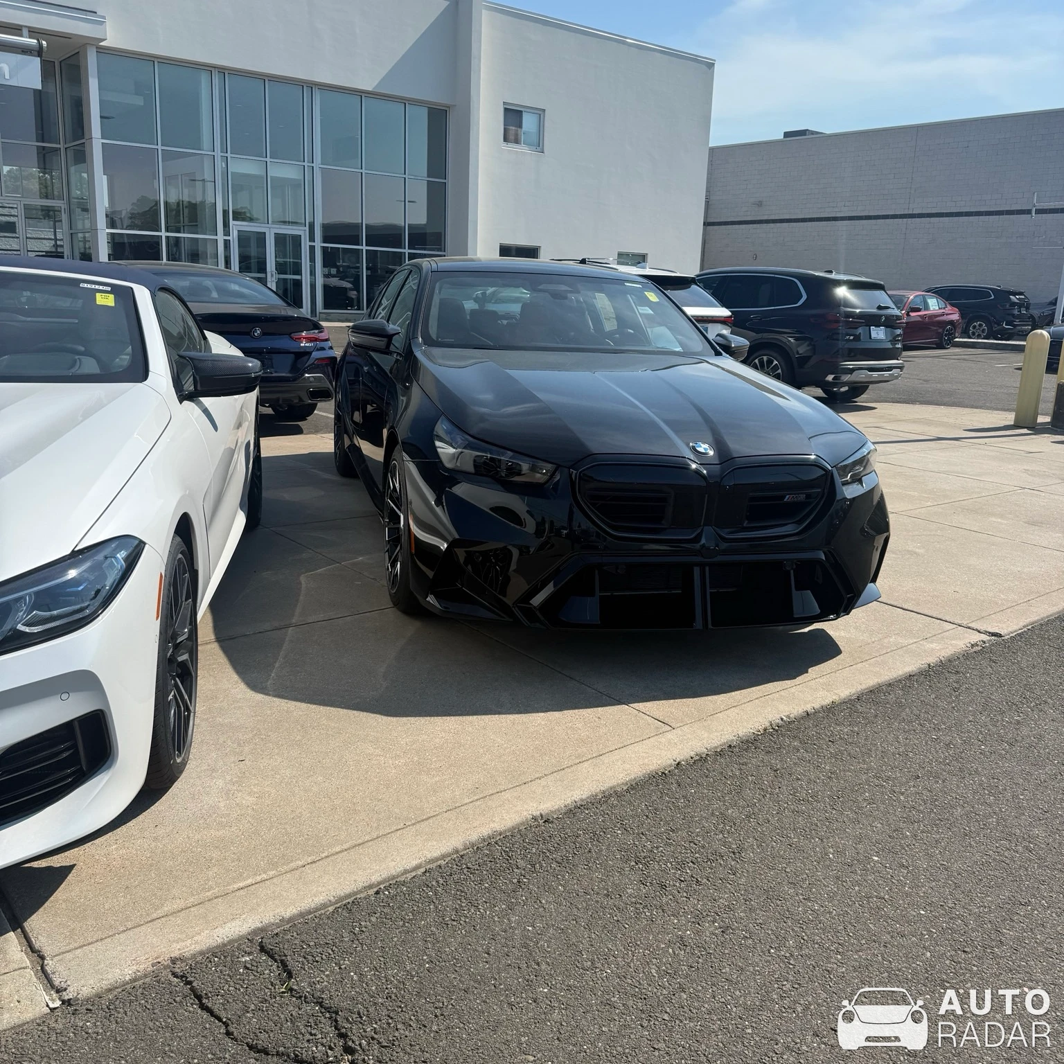 BMW M5 G90 spotted in Guilford