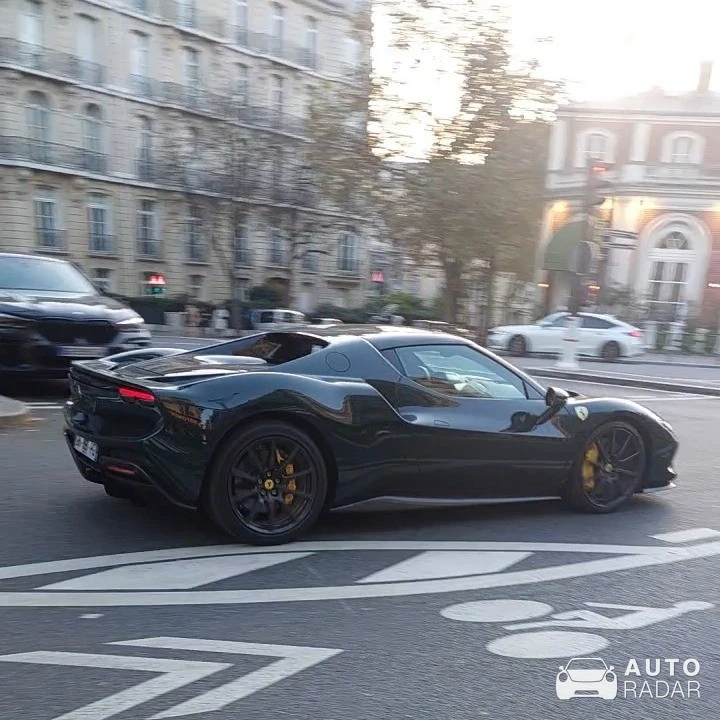 Ferrari 296 GTB spotted in Paris, France