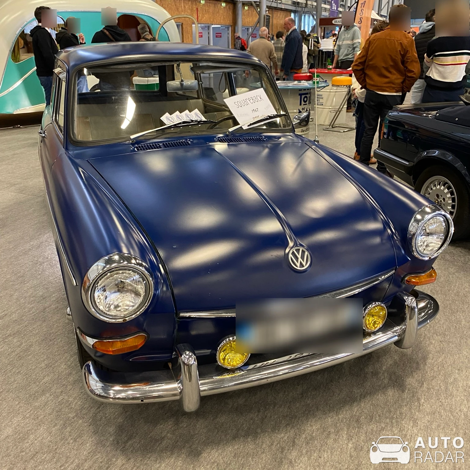 Volkswagen Type 3 Squareback spotted in Nantes