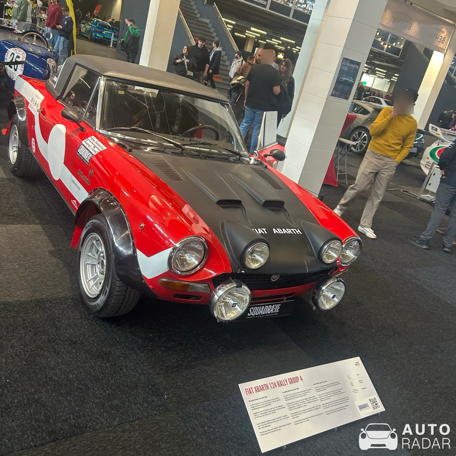 Fiat 131 Abarth Rally spotted in Gent