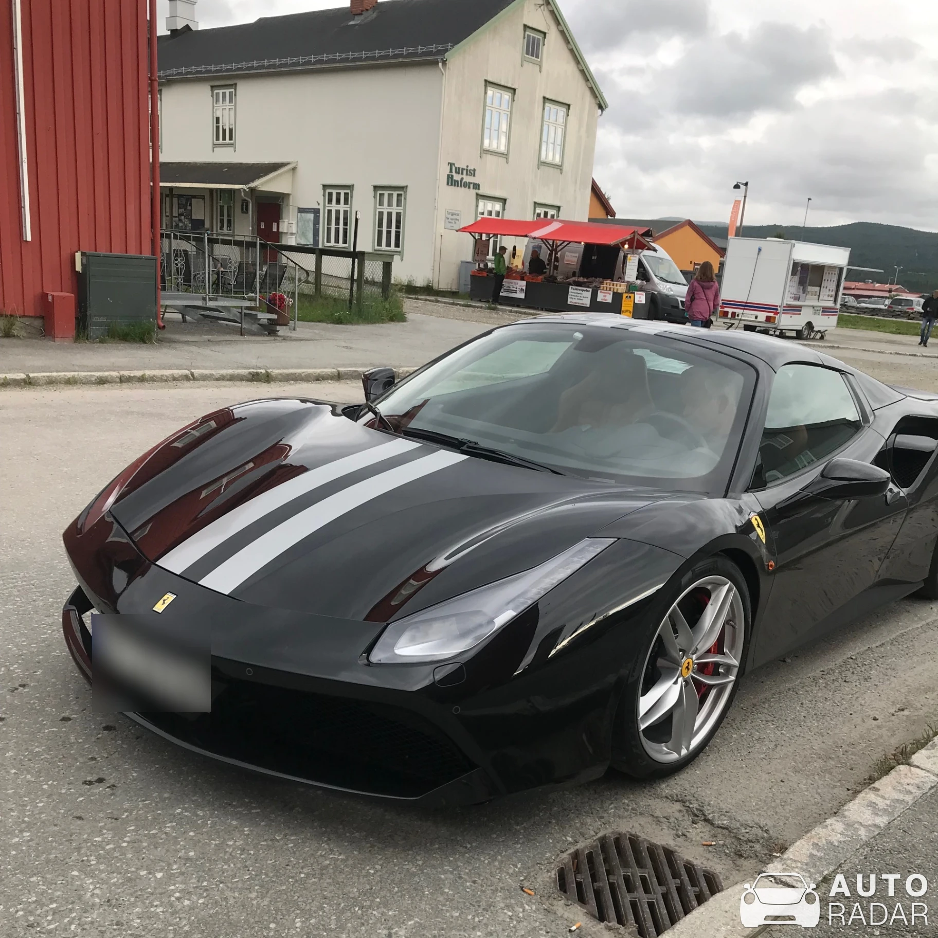 Ferrari 488 Spider spotted in Røros, Norge
