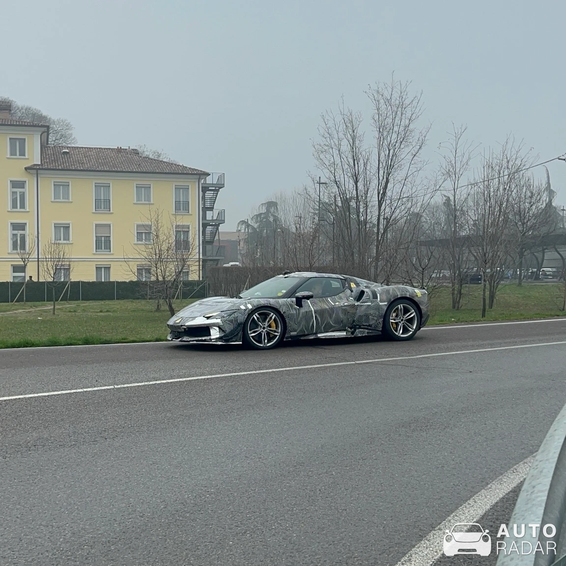 Ferrari 296 Versione Speciale Mule spotted in Maranello