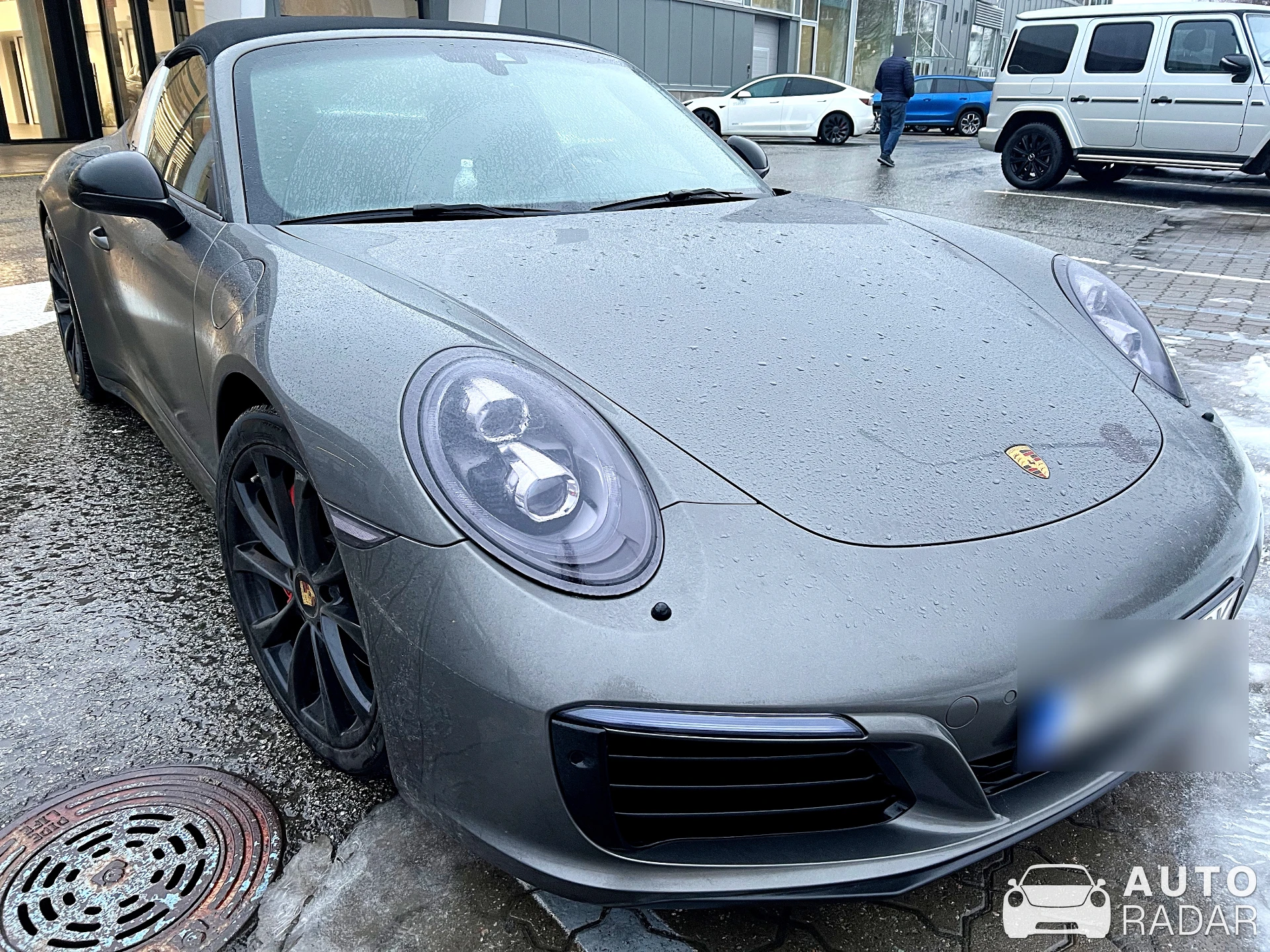 Porsche 991 Targa 4S MkII spotted in Tallinn, Эстония