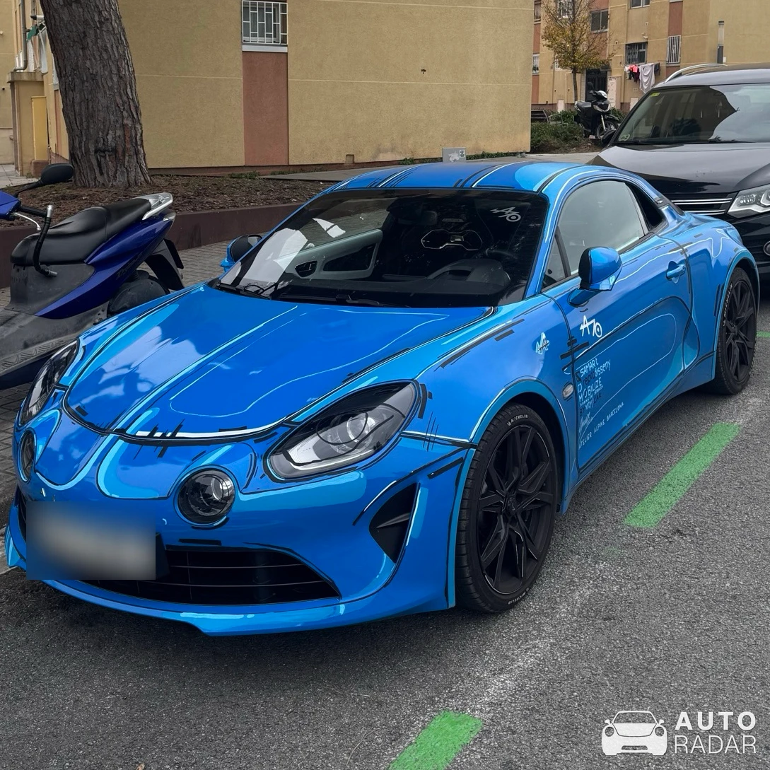 Alpine A110 S spotted in Barcelona, España