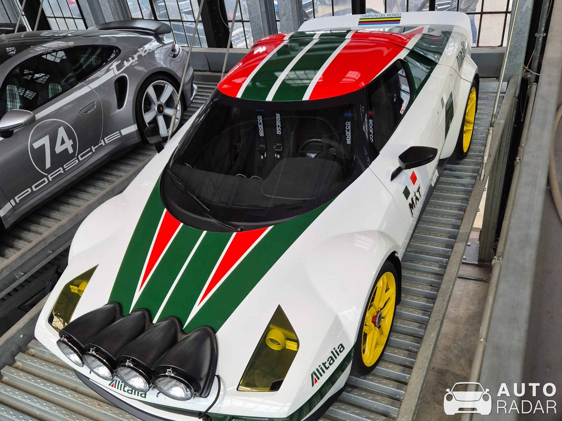 Lancia New Stratos spotted in Düsseldorf