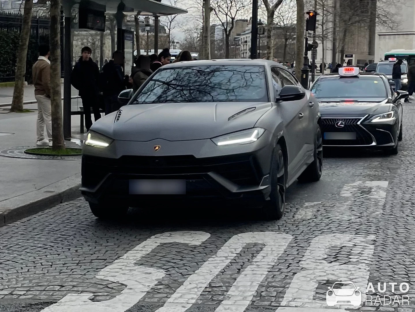 Lamborghini Urus S spotted in Paris, France