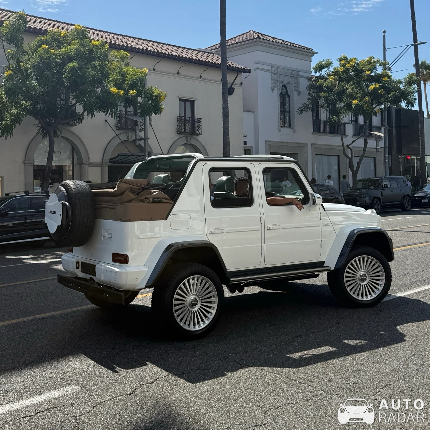 Mercedes-Benz G 63 W463 Abushi Cabrio-G spotted in Beverly Hills