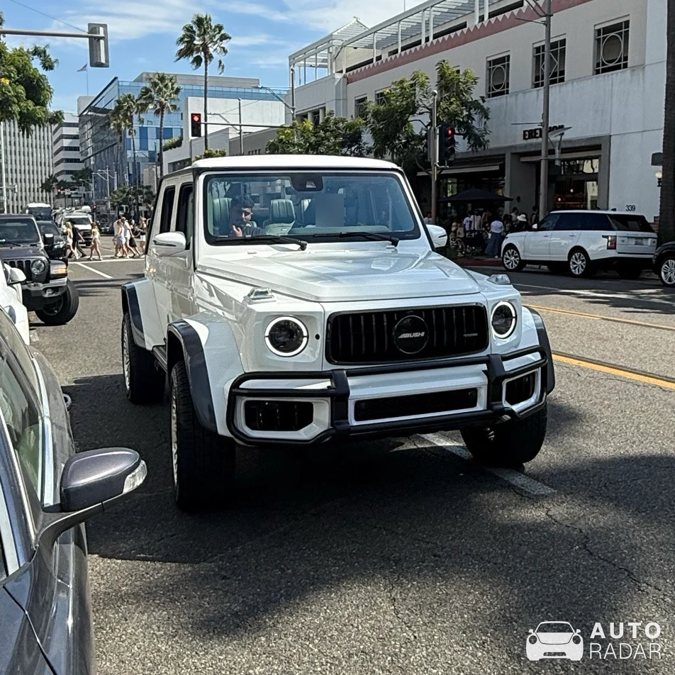 Mercedes-Benz G 63 W463 Abushi Cabrio-G spotted in Beverly Hills, United States