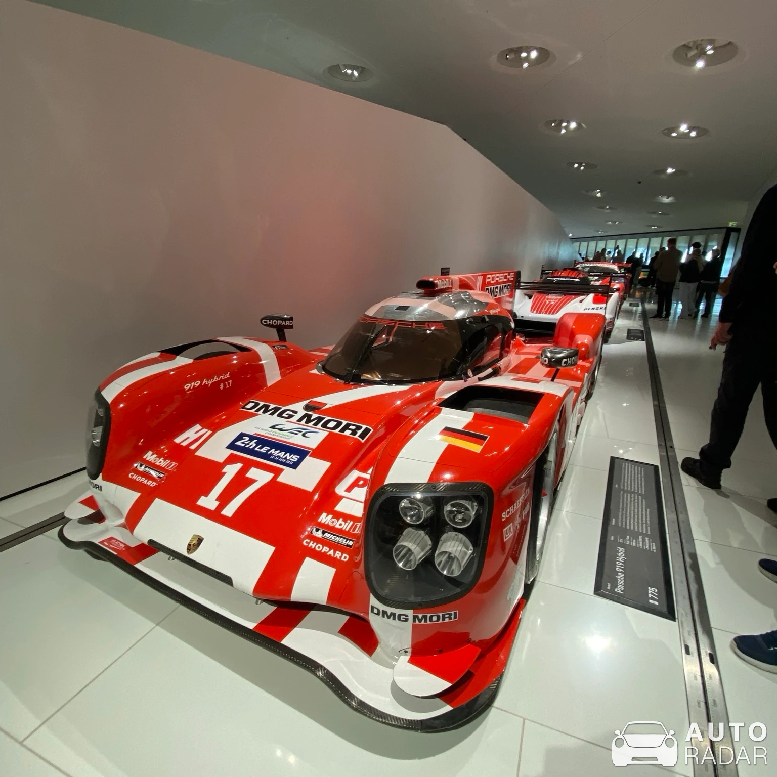 Porsche 919 Hybrid spotted in Stuttgart