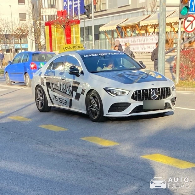 Mercedes-Benz CLA 45 AMG Edition 1 C117 spotted