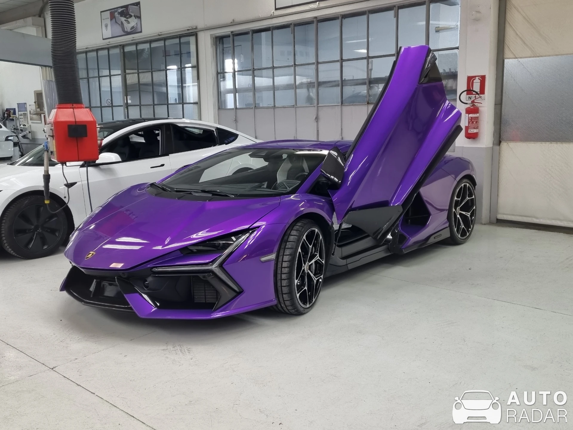 Lamborghini Revuelto spotted in Milan, Italy