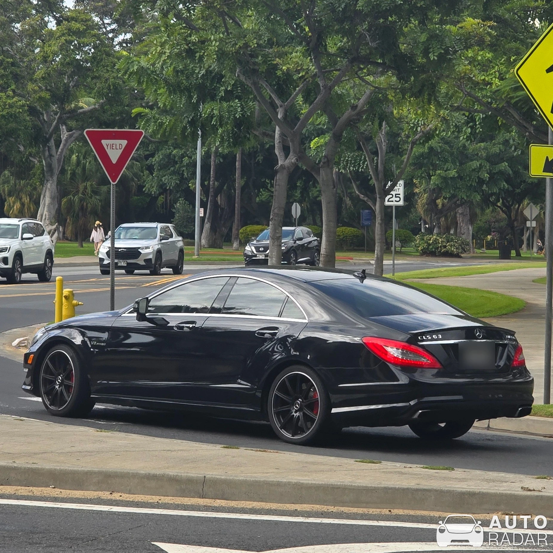 Mercedes-Benz CLS 63 S AMG C218 spotted in Honolulu, 미국
