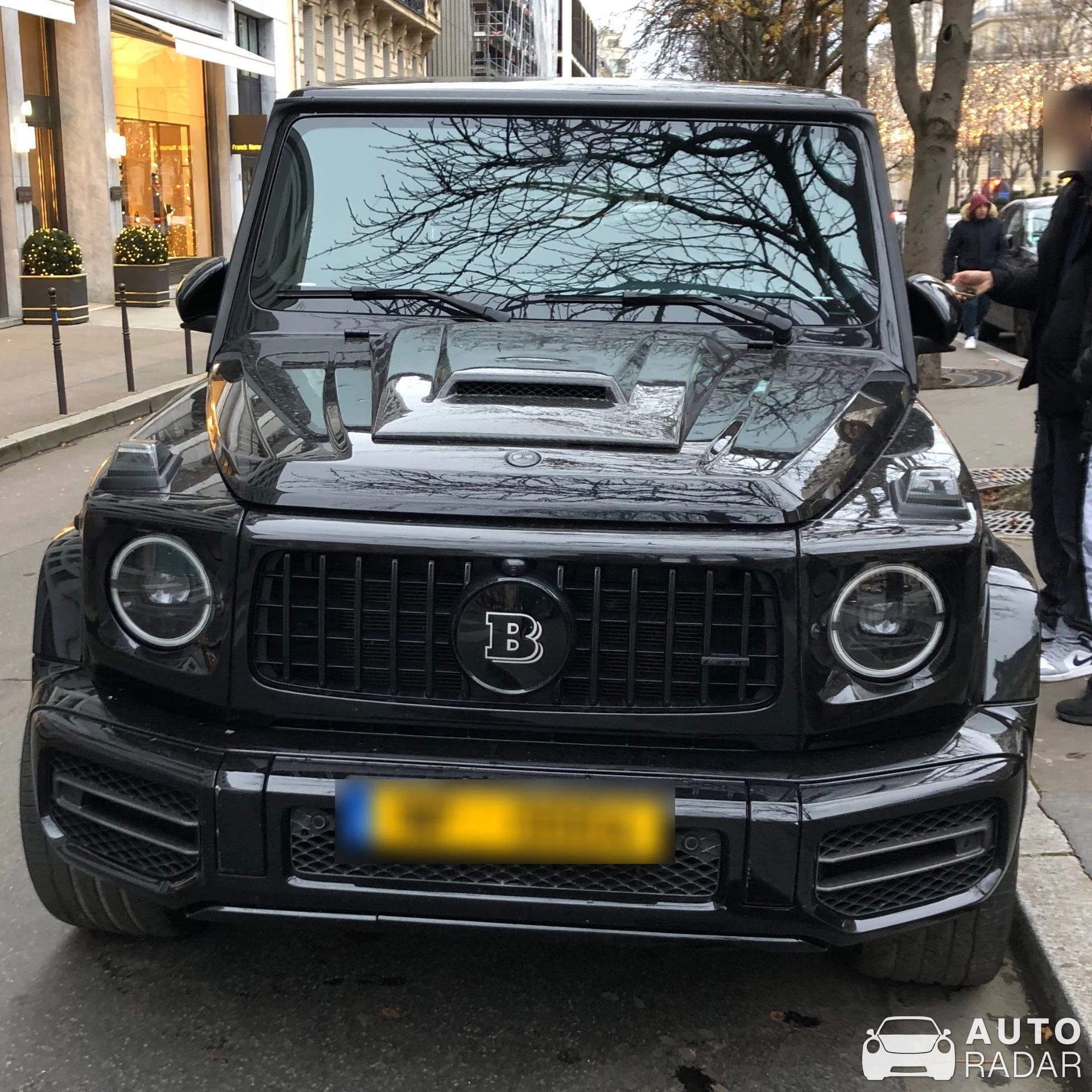 Mercedes-AMG Brabus G 63 2016 spotted in Paris, France