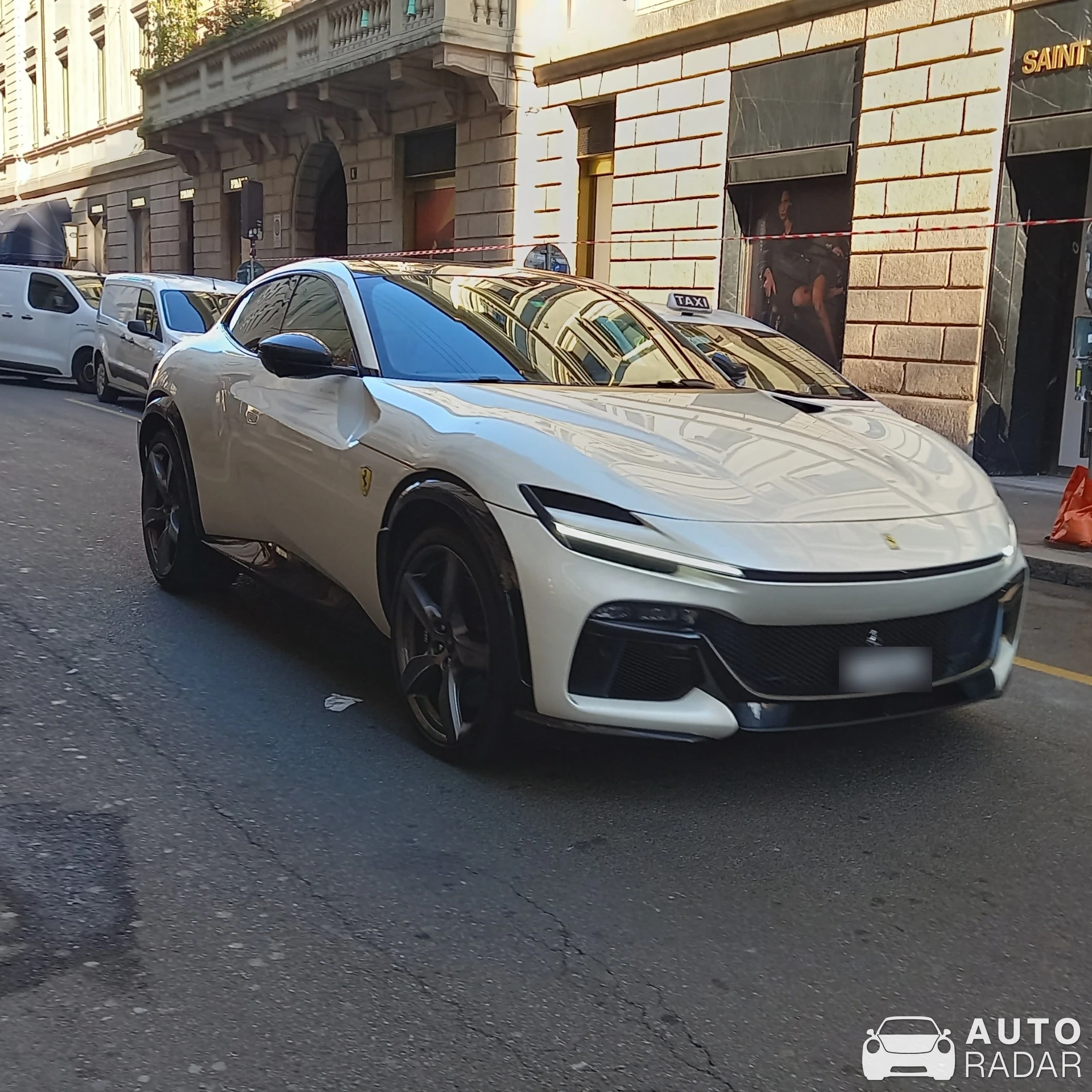 Ferrari Purosangue spotted in Milan, Italy