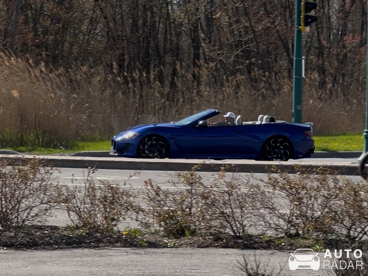 Maserati GranCabrio MC Centennial Edition spotted in Terrebonne
