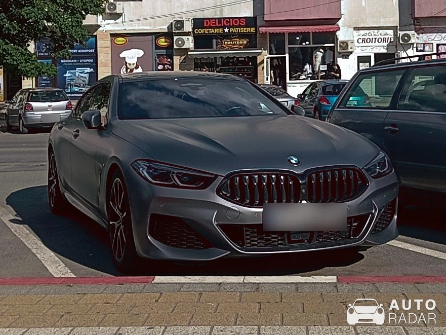 BMW 8 Series G16 Gran Coupé spotted in Năvodari