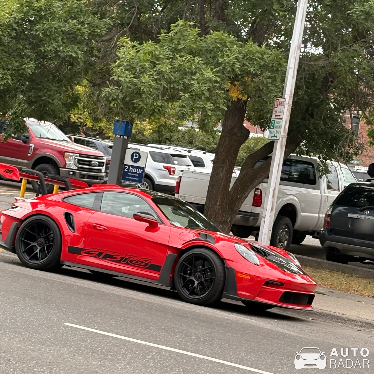 Porsche 992 GT3 RS MkI spotted in Bozeman