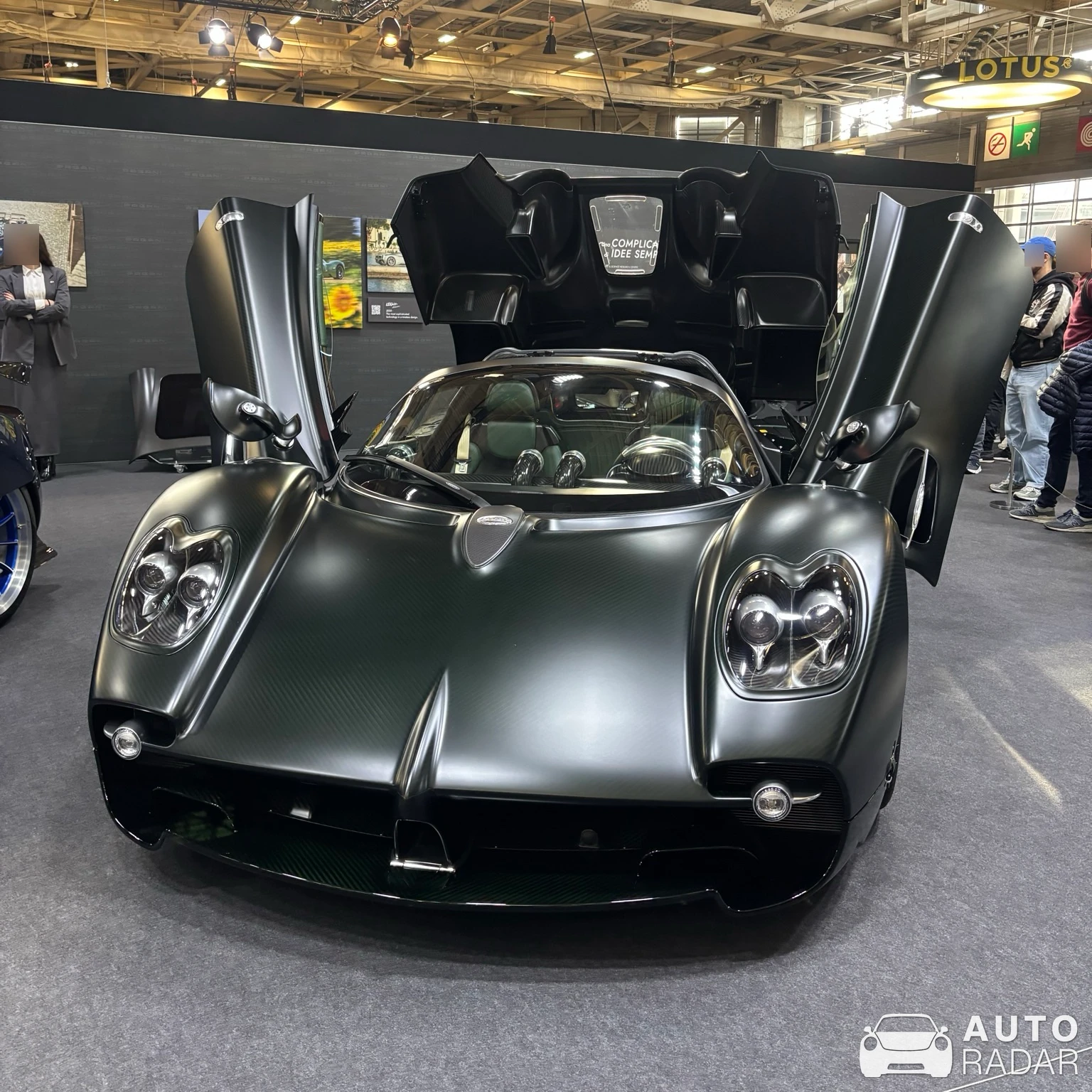 Pagani Utopia spotted in Paris, France