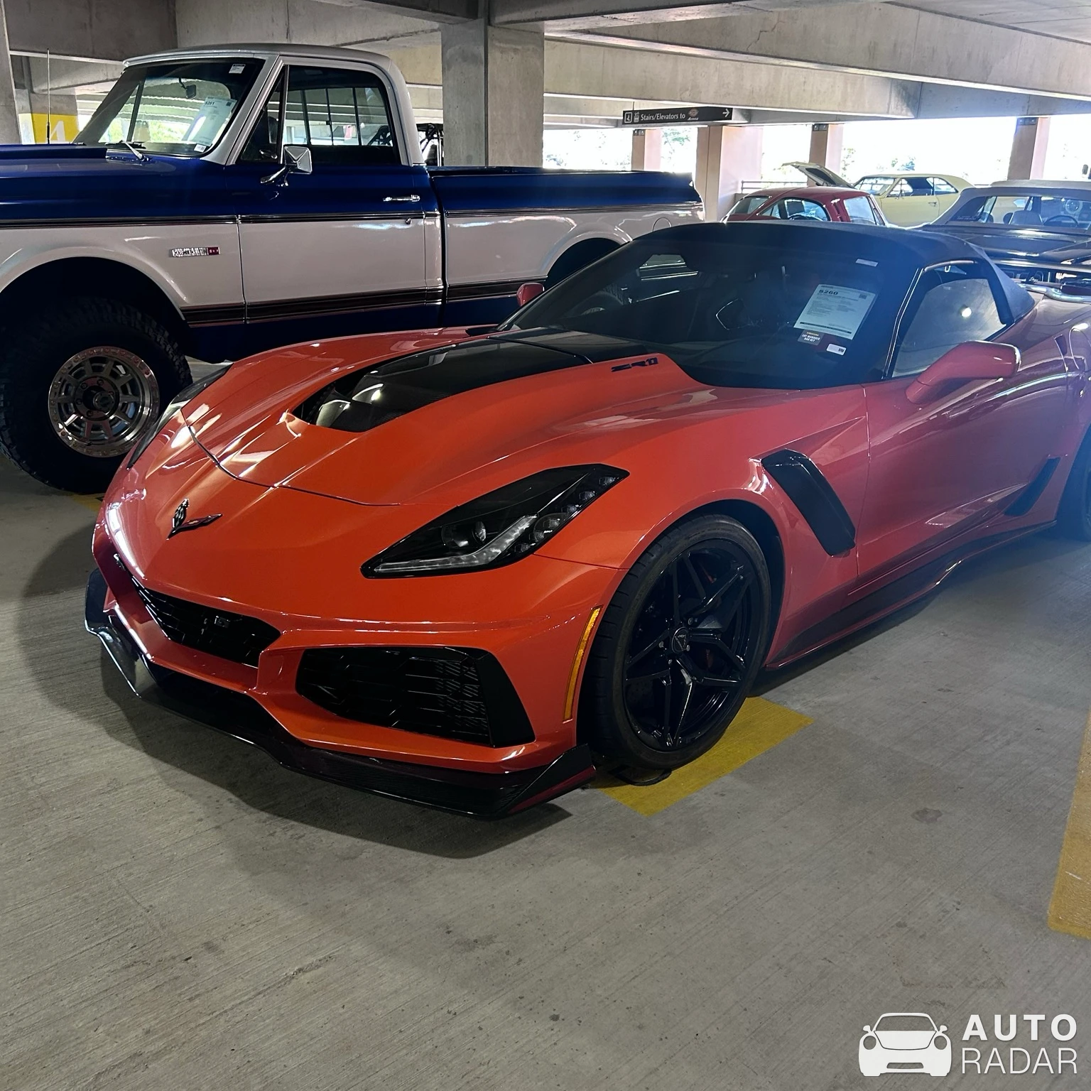 Chevrolet Corvette C7 ZR1 Convertible spotted in Fort Worth