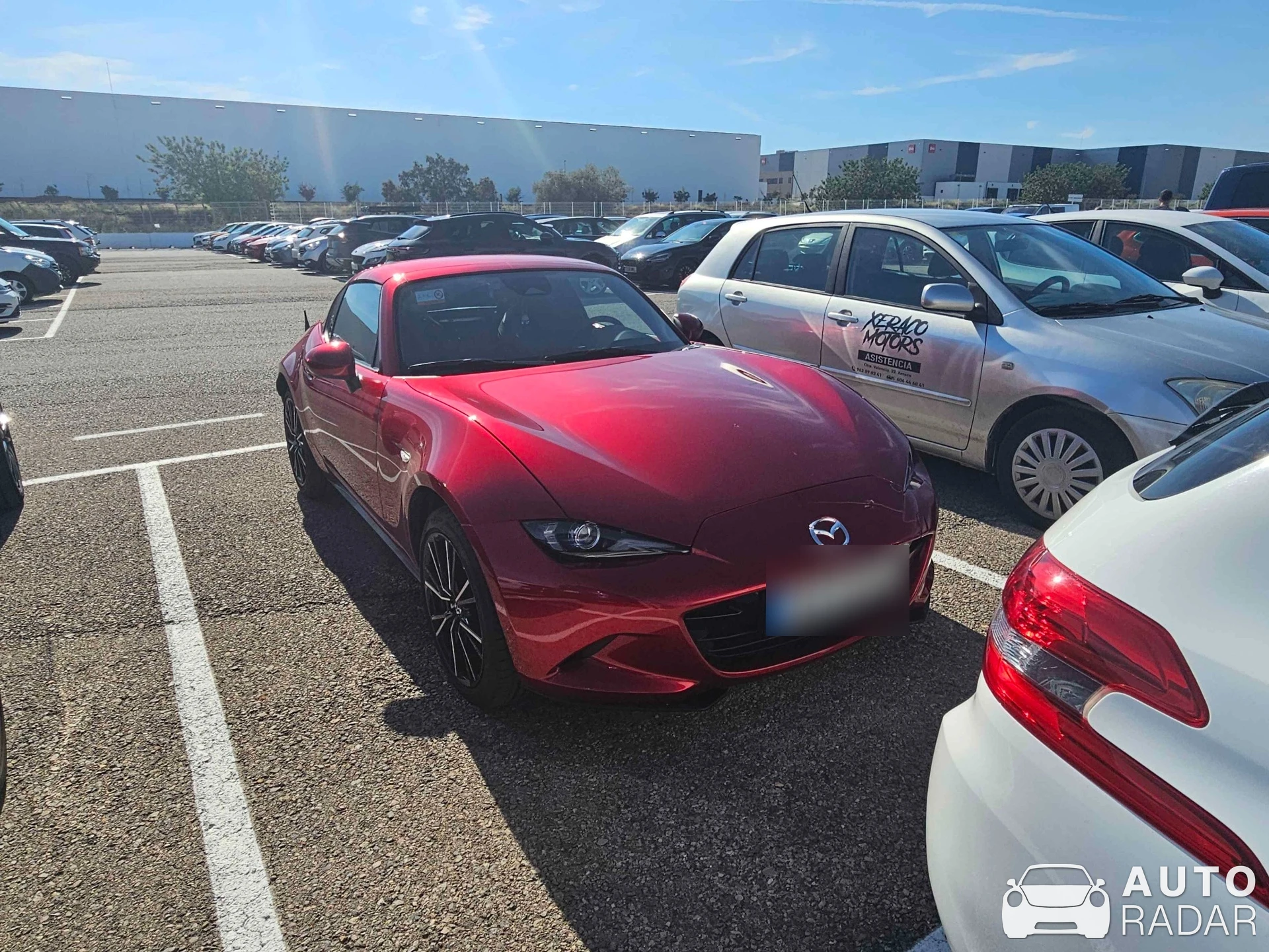 Mazda MX-5 ND RF spotted in Cheste, Spain