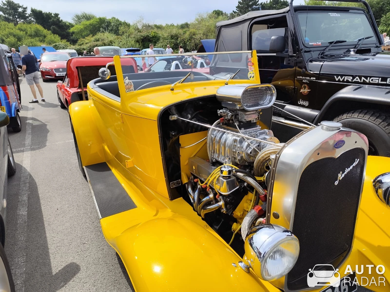 Ford Model A Deluxe Coupe spotted