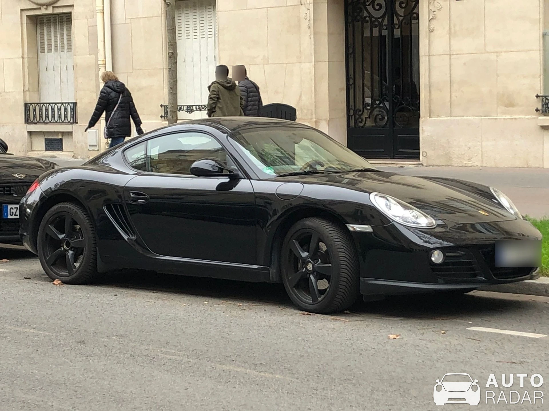 Porsche 987 Cayman S spotted in Paris, France