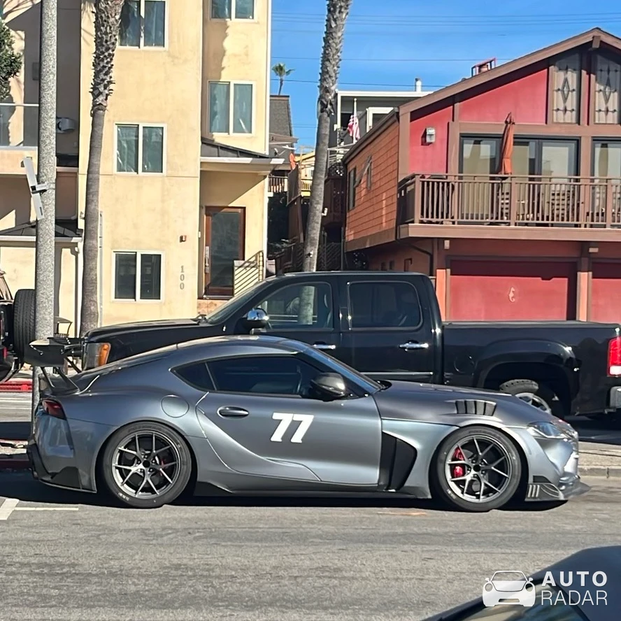 Toyota GR Supra A90 spotted in Hermosa Beach, United States
