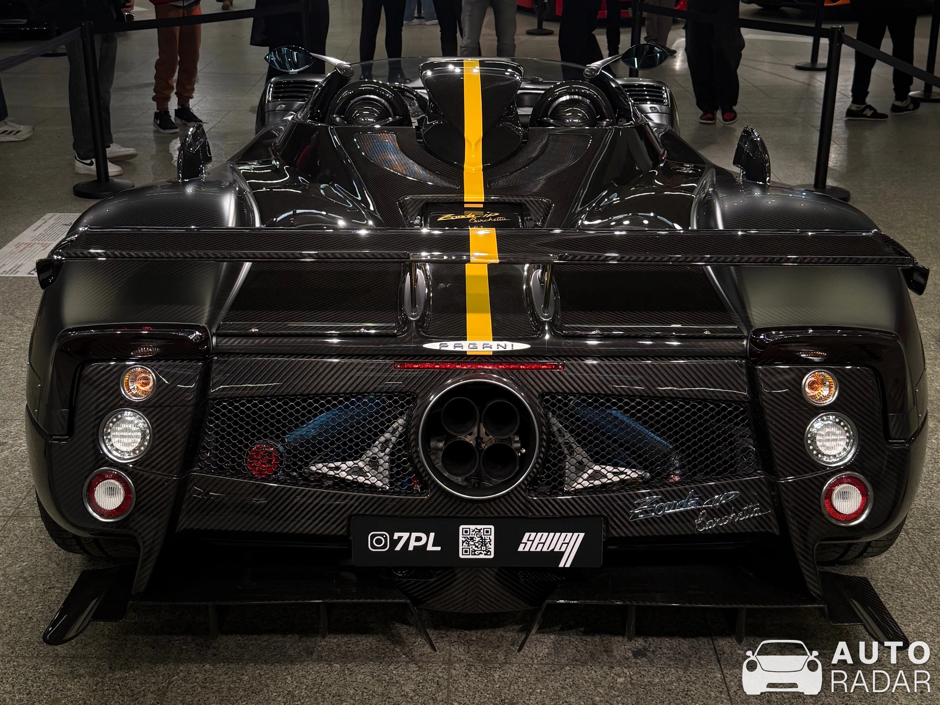 Pagani Zonda HP Barchetta spotted in Warszawa, Polska