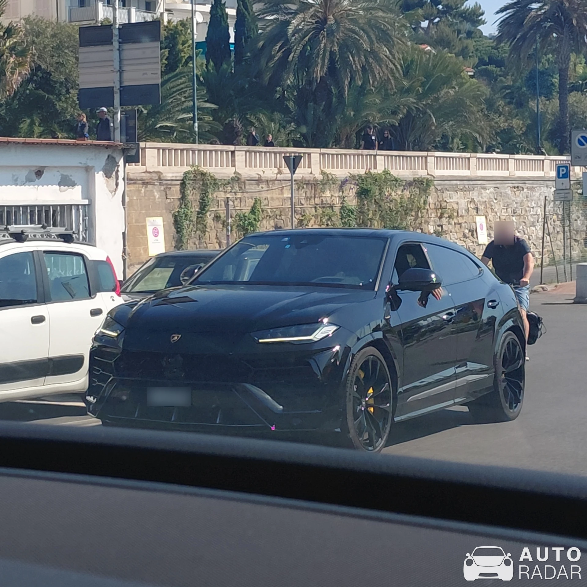 Lamborghini Urus spotted in Sanremo