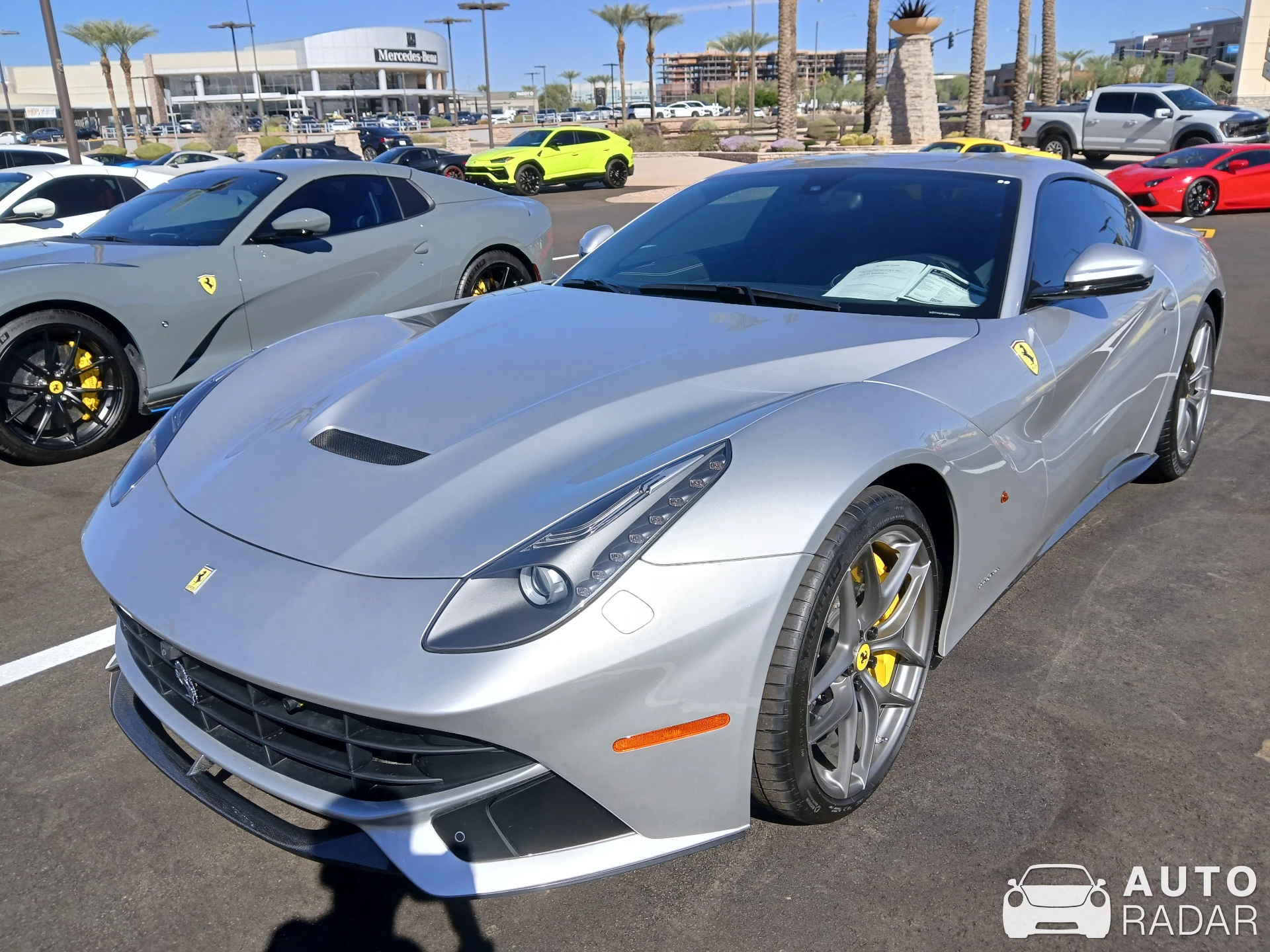 Ferrari F12berlinetta spotted in Phoenix, United States