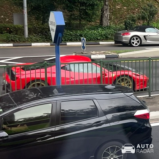 Ferrari 458 Italia Vorsteiner spotted in Singapore