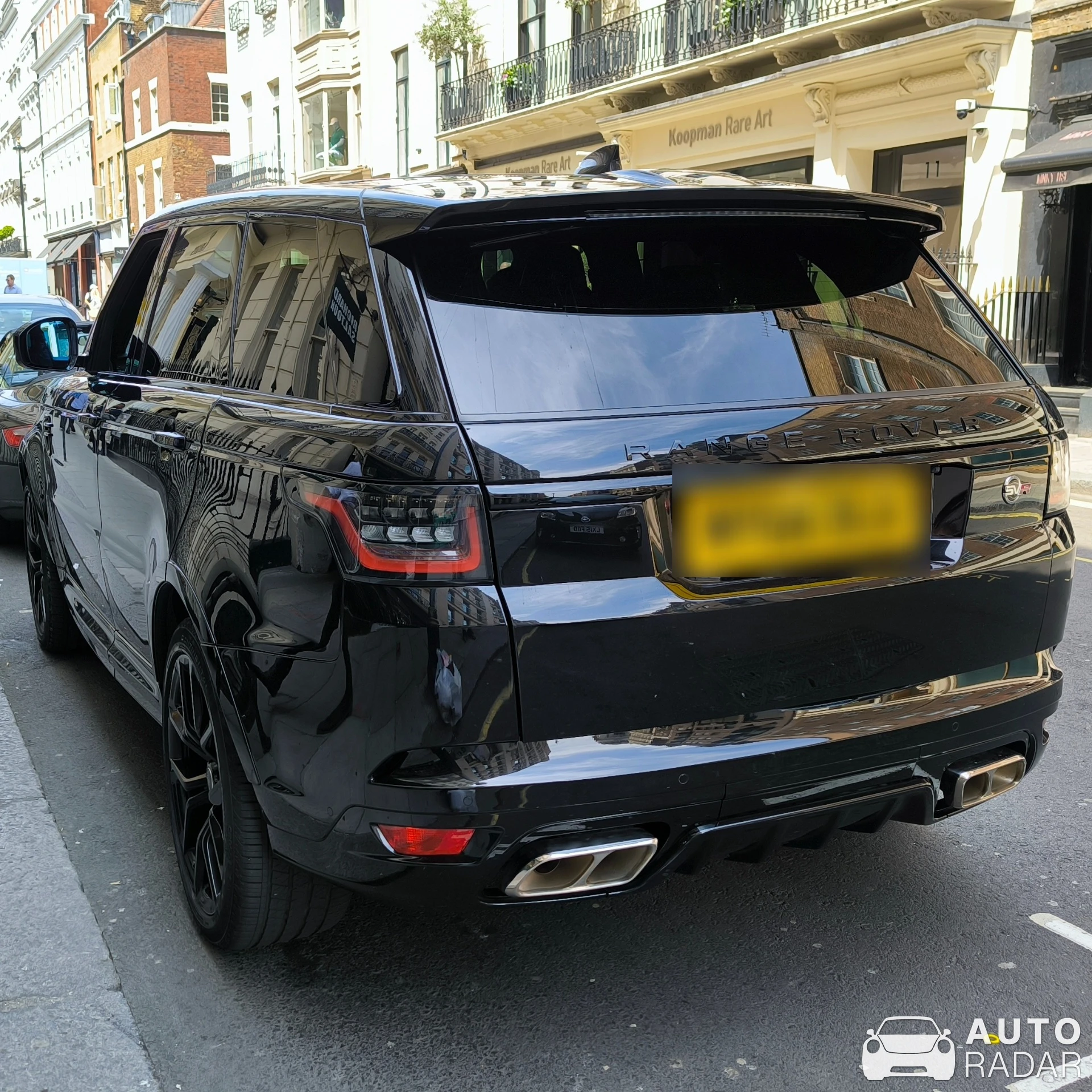 Land Rover Range Rover Sport SVR 2018 spotted in London