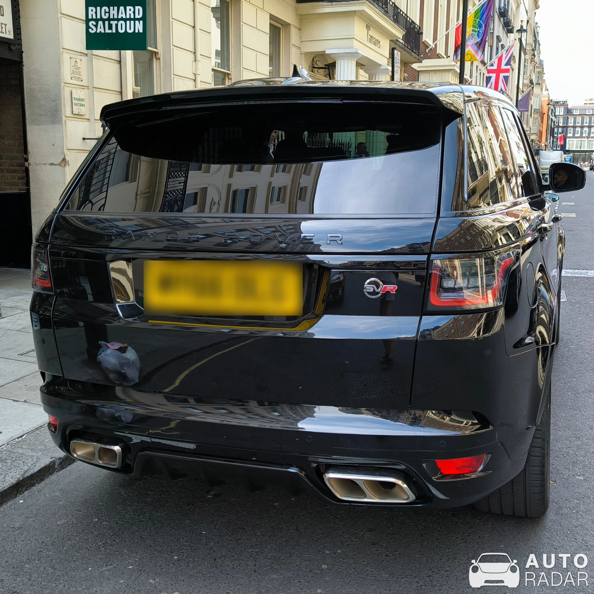 Land Rover Range Rover Sport SVR 2018 spotted in London, United Kingdom