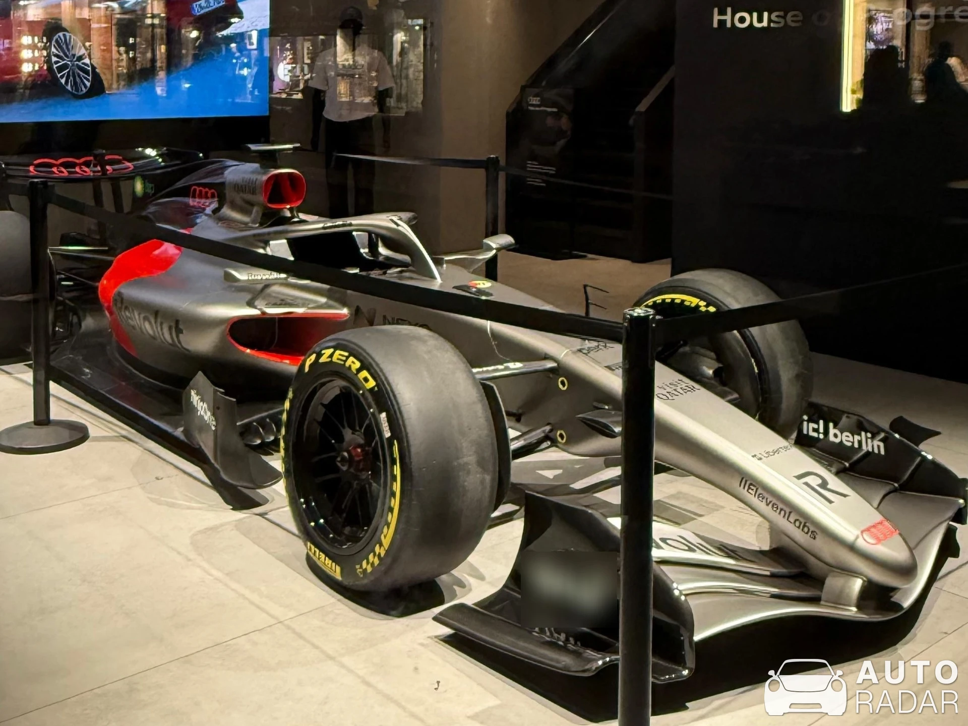 Audi R26 spotted in Vienna