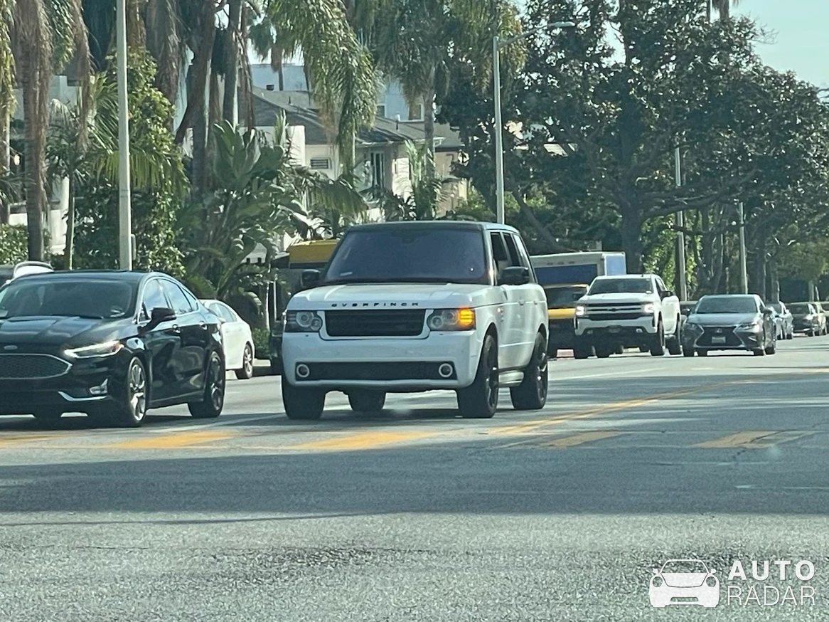Land Rover Range Rover Overfinch GT SVR spotted in West Hollywood